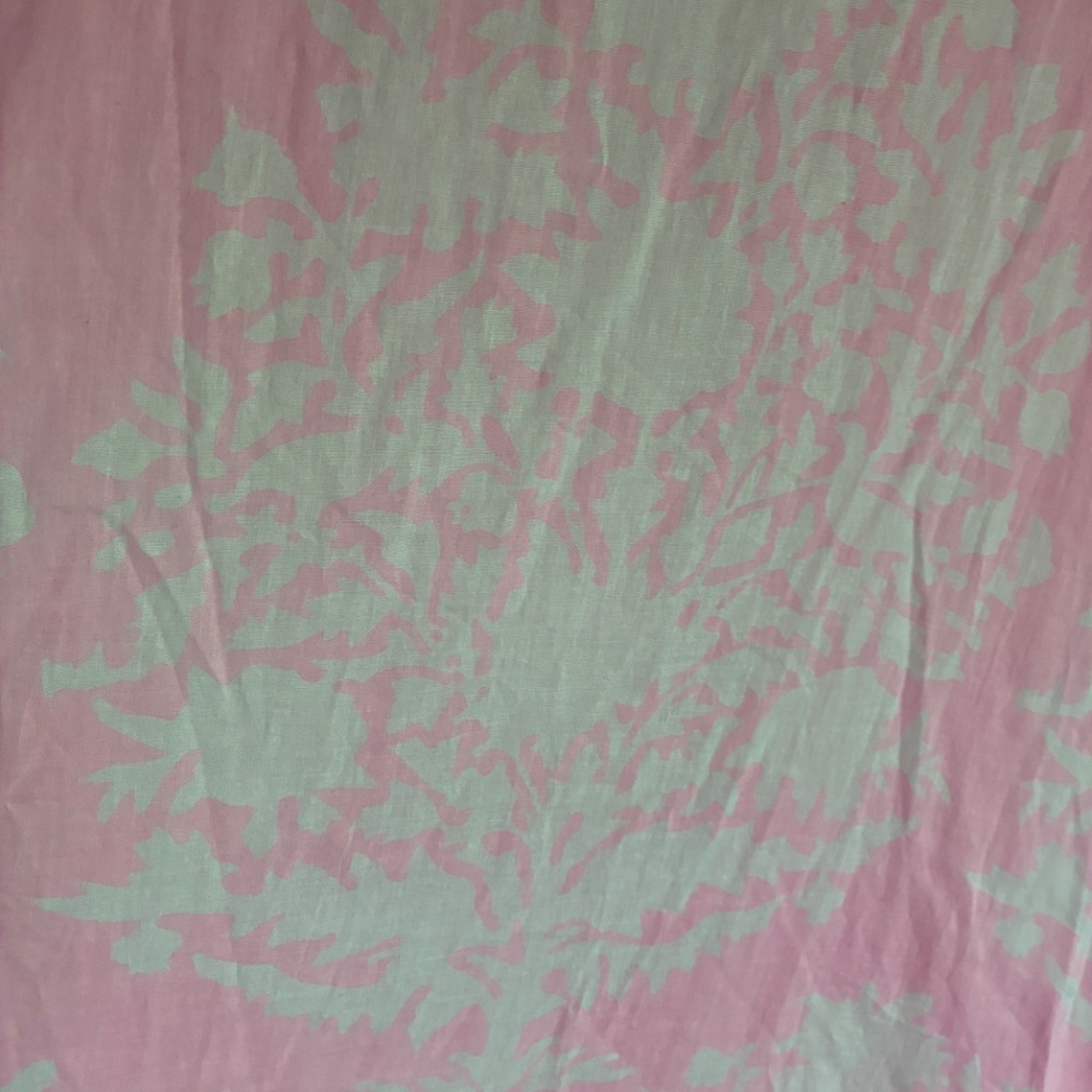 Juliet Dunn pink and white cotton vneck maxi dress - Picture 6 of 16